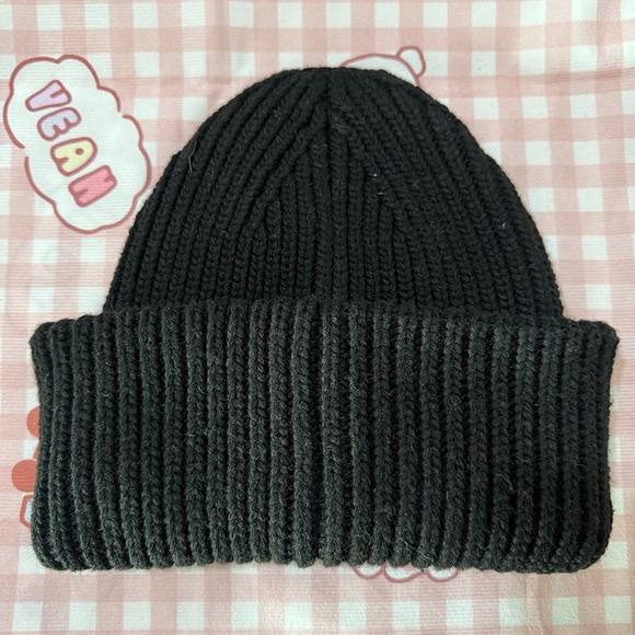 Acne Studios Knit Beanie Grey - Picture 2 of 5